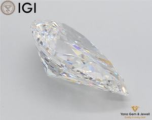 Signature Stone 5,00 Carat Lab Grown CVD Diamante suelto Corte de pera 14,90 MM IGI Certificado F Color VS1 Claridad para icono de joyería - Product Image 4