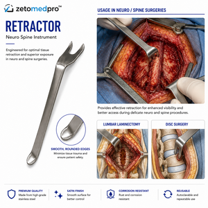 Juego de Instrumentos Quirúrgicos Ortopédicos Manuales Charnley Ring Curette - Product Image 4