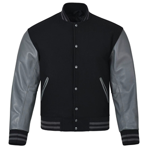 Chaquetas Varsity de Forro Polar para Hombre, Estilo Béisbol, Tejido Personalizado, Transpirable e Impermeable, Servicio OEM - Product Image 4