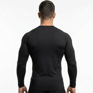 Maillot de bain à compression à séchage rapide pour homme, manches longues, protection contre les éruptions cutanées, pour les sports nautiques et l'entraînement - Product Image 2