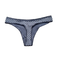 Nouvel arrivage de strings pour femmes sous-vêtements grande taille culotte 100% coton respirant doux Sexy imprimé tongs culottes pour femmes