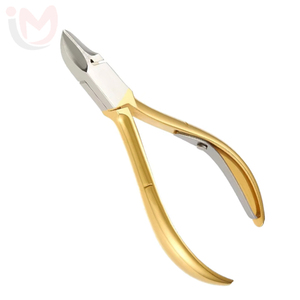 Professional Stainless Steel Baby Finger Cuticle Nippers Fingernail Trimmer Clippers Manicure Scissors Cutter Tool Wide Jaw - Product Image 1