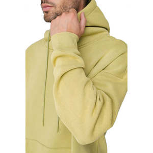 High Performance Custom Logo Winter Knitted Streetwear Drop Shoulder Heavyweight Blank Oversized <b>Hoodies</b> Cotton <b>Fleece</b> - Product Image 4