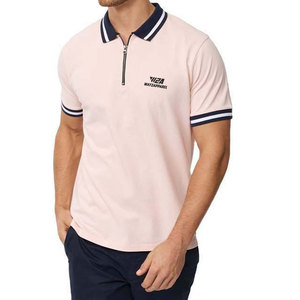 Polos à demi-zip, coupe confortable, matière légère, vêtements décontractés, usage quotidien, polos à demi-zip - Product Image 1