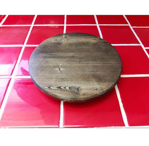 Plateau tournant en bois dur de qualité supérieure, rotation à 360° - Product Image 2