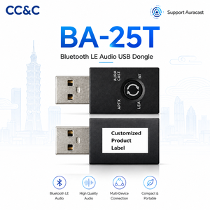 CC&C Best Seller BA-25T Émetteur audio de haute qualité et haute performance, portée de 70 m, adaptateur audio dongle - Product Image 1