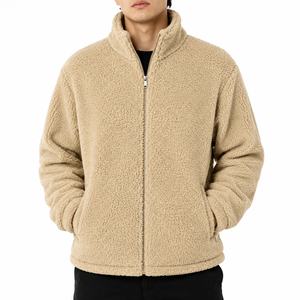 Mens <b>Sherpa</b> <b>Fleece</b> Jacket Wholesale Supplier Custom <b>Sherpa</b> <b>Fleece</b> Jacket OEM for US Boutique Brands Bulk - Product Image 6