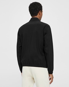 Chaqueta Camisa Trex Export para Hombre, Negra, Cierre de un Botón, Corte Regular, Cuello Alto, Color Sólido, Estilo Urbano, Invierno - Product Image 5