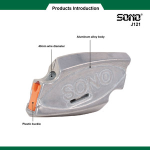 Herramienta de Atado de Alambre para Cercas de Aleación de Aluminio Gris SONO J121, Fijador de Alambre, Tamaño 40 mm, Rango de Alambre de 2~3.25 mm, Garantía de 1 Mes, 1 Pieza - Product Image 2