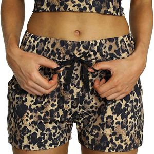 Shorts Deportivos Casuales de Verano para Mujer, Tallas Grandes, Personalizados, de Alta Calidad, Elásticos, de Cintura Alta, con Bolsillos, Transpirables y de Secado Rápido - Product Image 1