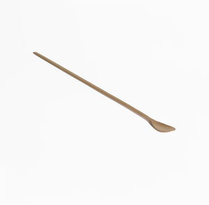 Cuillère à bar en laiton de haute qualité, logo personnalisé, design tendance, manche long, cuillère à cocktail moderne pour barman - Product Image 1