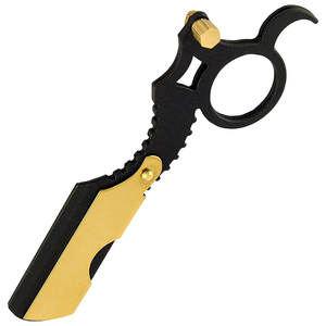 Navaja de Afeitar Profesional de Acero Inoxidable de Alta Calidad con Anillo para el Dedo, Cuchillas Reemplazables, Color Personalizado, Herramienta de Afeitado Manual - Product Image 2