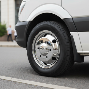 US Stock Sprinter Rims - 16x5.5 Forged Aluminum Wheels for Mercedes Sprinter Mirror Polished - Product Image 5