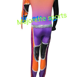 Traje de Baile Elegante y Transpirable para Mujer, Ropa de Danza Moderna y Chic, Atuendo Elástico y Estilizado para Escenario - Product Image 6