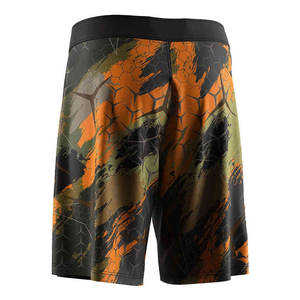 Shorts camouflage personnalisés pour hommes, 100% polyester, impression par sublimation, UPF 50+, respirants, coupe-vent, pour la pêche, la chasse, les activités de plein air - Product Image 3