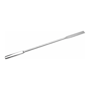 Spatule à demi-courbure non magnétique en acier inoxydable 18/10 pour échantillonnage - Product Image 3