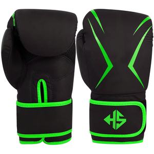 Guantes de boxeo de calidad superior Cuero de vaca 100% Guantes OEM Diseño personalizado y patrón Deportes de Interior para hombres Guantes DE BOXEO - Product Image 4