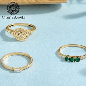 แหวนหมั้นผู้หญิง Charm_Jewells ชุบทอง 22k ประดับเพชรโมอิสซาไนต์ทรงคุชชั่น ตัวเรือนแบบหนามเตย รับรองโดย IGI น้ำหนัก 3 กรัม - Product Image 6