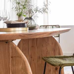 โต๊ะอาหารไม้สักอคาเซีย รุ่นแวนดาน่า โซเลซ สเตลลาร์ - Product Image 4