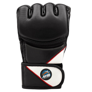 AMIB SPORTS Nuevos Guantes Profesionales de Entrenamiento de MMA, Cierre de Gancho y Bucle de Cuero, Absorción de Humedad, Talla Personalizada, OEM, Unisex - Product Image 1