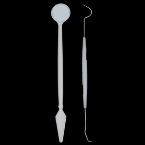 1 Kit d'outils dentaires ergonomiques pour soins bucco-dentaires - Miroir buccal et sonde dentaire, garantie de 2 ans pour usage professionnel et domestique - Product Image 3