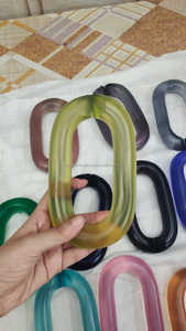 Customized Modern Acrylic Chain Wall Accents Handmade Modern <b>Ornamental</b> Resin Hanging for Home Decor Diwali Festival Ready - Product Image 3