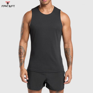 Wholesale Custom <b>Mens</b> <b>Singlet</b> Polyester Breathable Quick Dry Anti-Pilling Gym Training Tank Top - Product Image 1
