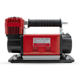 Compresseur d'air portable en métal Roadpower 12-13.8V pour 44 pneus, 160L/min, 120 PSI, robuste, avec serpentin haute température de 26 pieds - Product Image 3