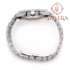 Reloj Mossinate Elegante de Acero Inoxidable con Diamantes para Hombre y Mujer, Regalo de Lujo para Cumpleaños, Aniversarios o Recompensas Corporativas - Product Image 2