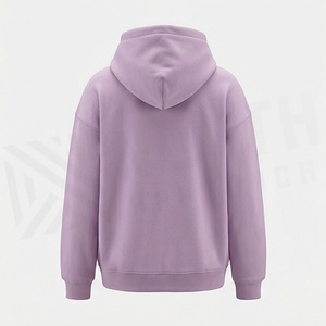 Sweat-shirt à capuche surdimensionné pour femme, imprimé floqué, logo en lettres, pull en coton tricoté avec poches, vêtements d'automne - Product Image 2