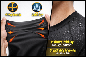 Vente directe usine – T-shirt de compression respirant pour homme, Rash Guard BJJ à manches longues en Spandex/Polyester, personnalisable avec logo numérique pour l'entraînement - Product Image 4