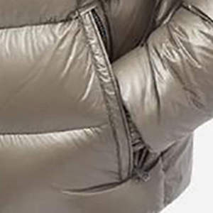 Lightweight Custom Logo <b>Men</b> Winter Streetwear Bomber <b>Jacket</b> High Street Style Breathable Windproof 100% Polyester Sustainable - Product Image 3