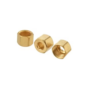 Conector de Tubería de Latón de Baja Presión, Tuercas Hexagonales Plateadas, Rosca Macho Redonda Forjada, Resistente a la Corrosión, OEM - Product Image 3