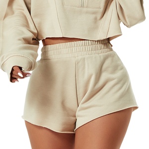 Vêtements de sport sexy en coton avec logo personnalisé pour femmes, shorts de sport pour la course à pied 2026 - Product Image 1