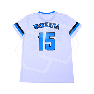 Camiseta de Béisbol al por Mayor para Hombre, Cuello Redondo, Manga Corta, Sublimada, Absorbe la Humedad, 100% Poliéster, Uniforme de Equipo para Adultos - Product Image 2