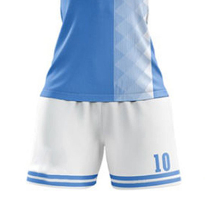 Custom Made Adult Sportswear Adults Girls Soccer <b>Jerseys</b> & <b>Shorts</b> Set Popular Design <b>Short</b> Sleeve Uniforms For Women's - Product Image 4