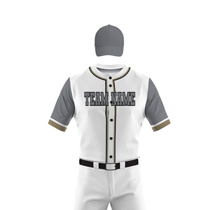 In Stock Top Quality <b>Baseball</b> Uniform Unique Design <b>Baseball</b> Uniform Best Quality <b>Baseball</b> Uniform - Product Image 5