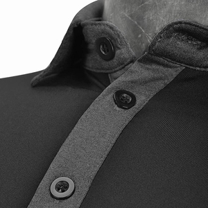 Chemises polo à manches longues pour hommes en coton 100% - Vente en gros - Logo personnalisé - Style décontracté - Vente chaude - Chemises polo de golf pour hommes - Product Image 3