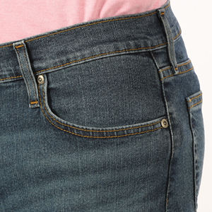 Vente en gros Nouveau style 2026 Jeans en denim pour hommes, coupe taille haute, effet délavé, Service OEM - Product Image 6