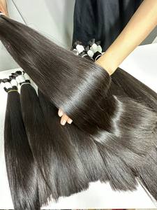 Venta al por mayor de fábrica, cabello negro natural, rizado, colores vibrantes, cabello humano vietnamita 100% puro, sin enredos, sin caída - Product Image 6