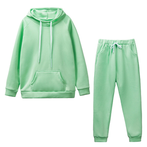Men Pullover Tracksuit Set Two Piece Sportswear Outfit with <b>Hoodie</b> and Jogger Pants for Fitness Training and Casual Streetwear - Product Image 6
