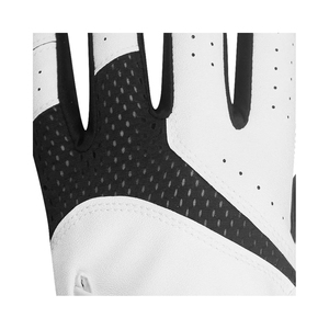 Gants de golf personnalisés avec logo de marque, bicolores, paume en cuir synthétique texturé, doigts perforés, adhérence flexible, gants de sport, Vietnam - Product Image 2