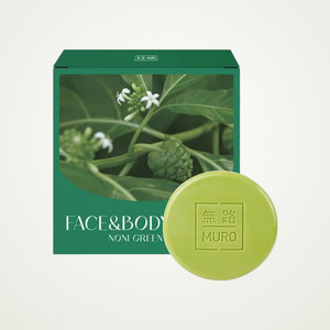 สบู่ก้อนขายส่ง ผลิตภัณฑ์ความงามเกาหลี WB Muro Noni Nokcha Soap ผลิตในเกาหลี สบู่ชาเขียว สำหรับทุกสภาพผิว - Product Image 1