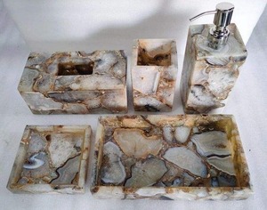 High demand resin bathroom <b>set</b> by NEHA ENTERPRISES contemporary bathroom vanity accessories collection - Product Image 2