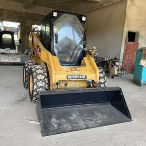 ราคาโรงงาน ราคาถูก รถตักล้อยางขนาดเล็ก CAT 246D มือสอง รถตักล้อยาง Caterpillar CAT246d มือสอง รถตักล้อยางขนาดเล็กแบบสกิดสเตียร์มือสองสำหรับขาย - Product Image 2