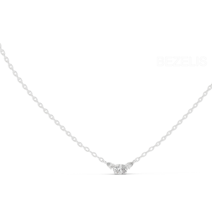 Exquisito Collar con Colgante de Diamante de Corte Princesa de 1 Quilate Cultivado en Laboratorio en Oro Amarillo de 14K, Joyería Fina Ética y Sostenible - Product Image 3