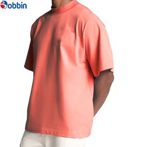 BOBBIN INDUSTRIES, el Mejor Fabricante, Camiseta de Jersey de Seda/Algodón para Hombre, Personalizada, con Hombros Caídos, Suave, para Entrenamiento, Tallas Grandes - Product Image 5