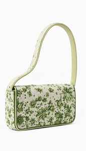 Bolso de Hombro de Algodón con Bordado de Perlas Estilo Bohemio para Mujer - Diseño Portátil de Moda para Vacaciones en Resort - Product Image 2