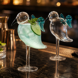 Vasos de Cóctel Transparentes de Borosilicato Hechos a Mano de 330 ml, Vasos de Martini y Margarita Sin Plomo, Cristalería Reutilizable al por Mayor - Product Image 5