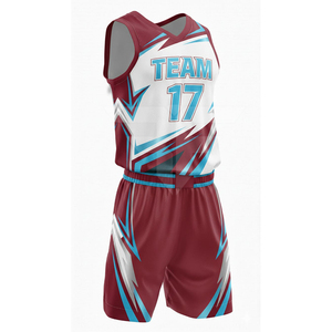 Uniformes de Baloncesto Personalizados con Bordado al por Mayor, Logotipos de Equipos, Suministro de Uniformes de Baloncesto con Impresión por Sublimación Completa, Camisetas de Baloncesto - Product Image 4